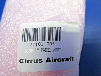 Cirrus SR20 / SR22 Precise Flight Display Panel P/N 22101-003 NOS (0326-994)2