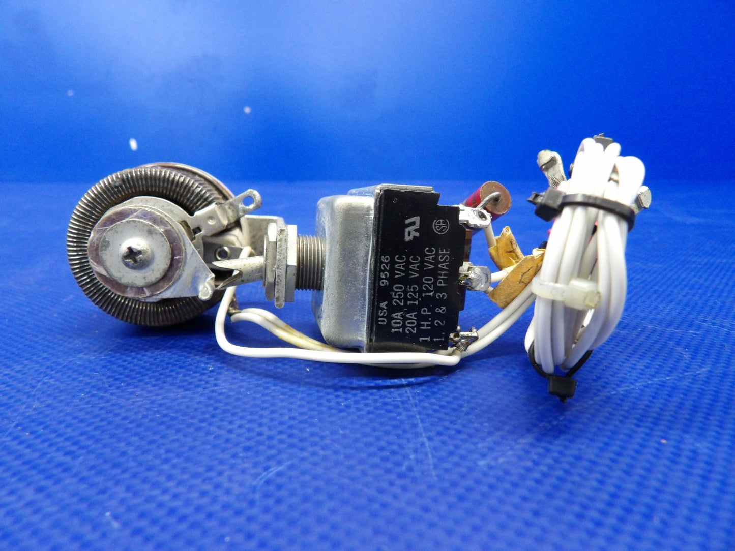 1 HP Rheostat Switch Mechanism TESTED (0626-1475)5