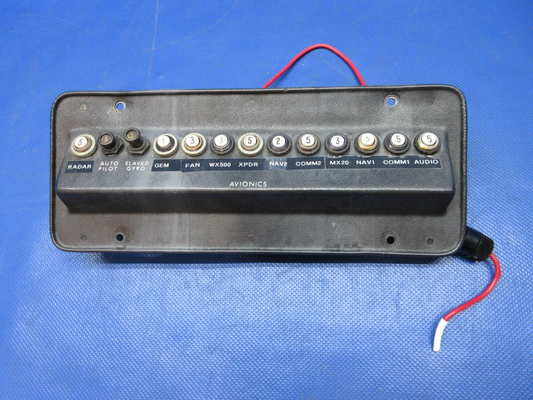 Cessna 337 / P337H RH Circuit Breaker Panel Assy P/N 1570388-1 (0724-1230)