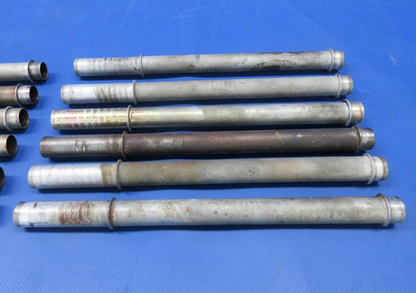 Continental O-470 Push Rod Housing P/N 537296 LOT OF 12 (0924-1266)