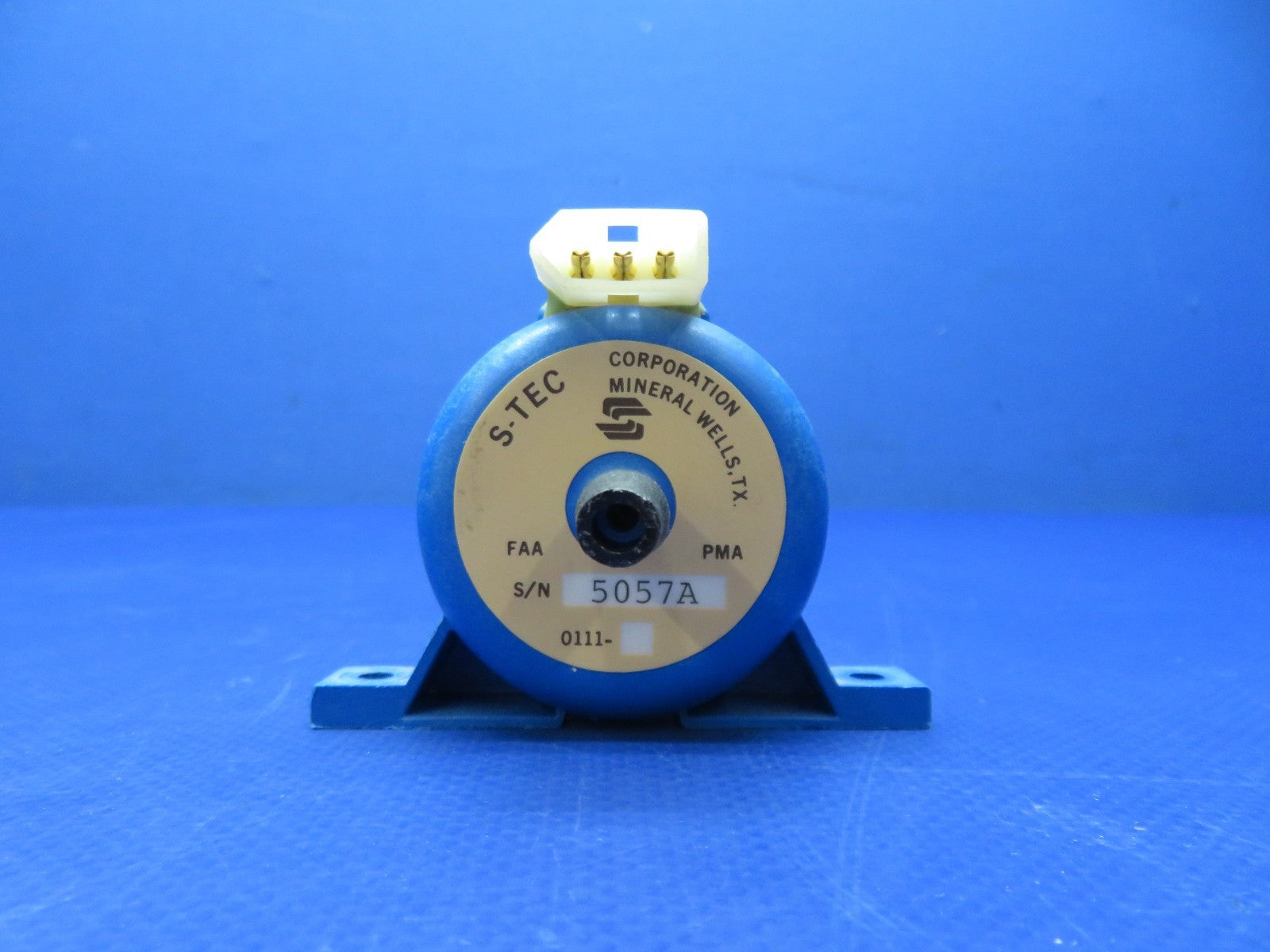 Cessna 421 S-Tec Pressure Transducer, Conn. & Bracket 0111 WARRANTY (0326-222)1