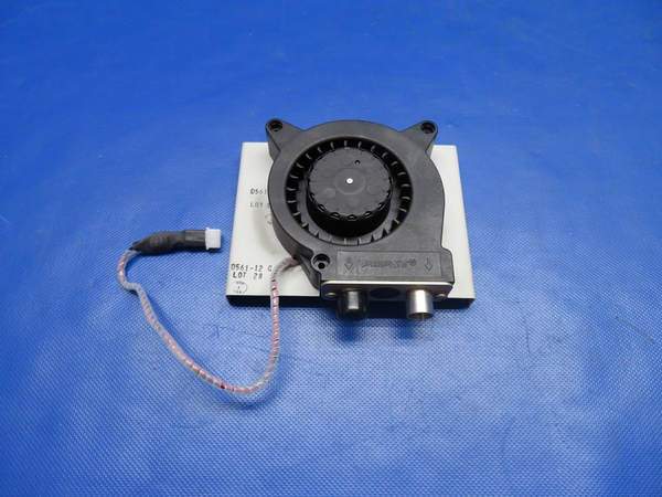 Robinson R44 Papst Avionics Cooling Fan w/ Bracket P/N D561-12 TESTED(0824-1716)