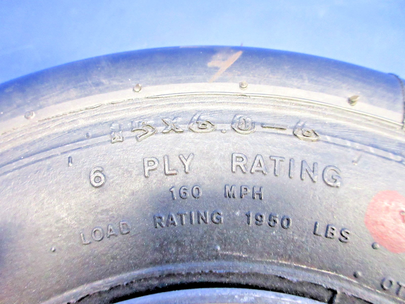 Cirrus / Cleveland 40-75P 6.00-6 Main Wheel w/Tire (0326-2017)4