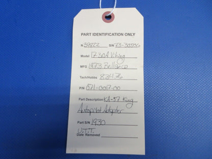 King KA-57 Autopilot Adapter P/N 071-0017-00 (0524-1927)