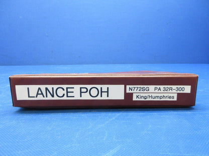 Piper Lance II Pilot's Operating Handbook & Info Manual P/N 761-637 (1124-1273)