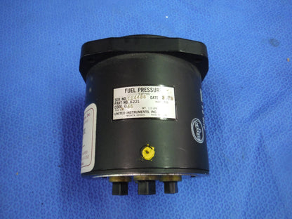 United Instruments Fuel Flow Indicator  P/N 6221-G56 Overhauled (1015-224)