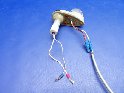 Piper Aztec Whelen LH Wing Tip Strobe Light 14V P/N A650-PR TESTED (0626-1300)3