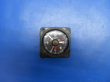 Bellanca 17-31A Revue Wind-Up 8 Day Clock TESTED (0824-1735)