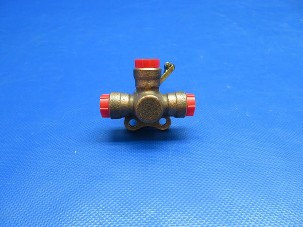 Cessna 120 / 140 Fuel Valve Imperial P/N 44703 REBUILT (0724-1860)