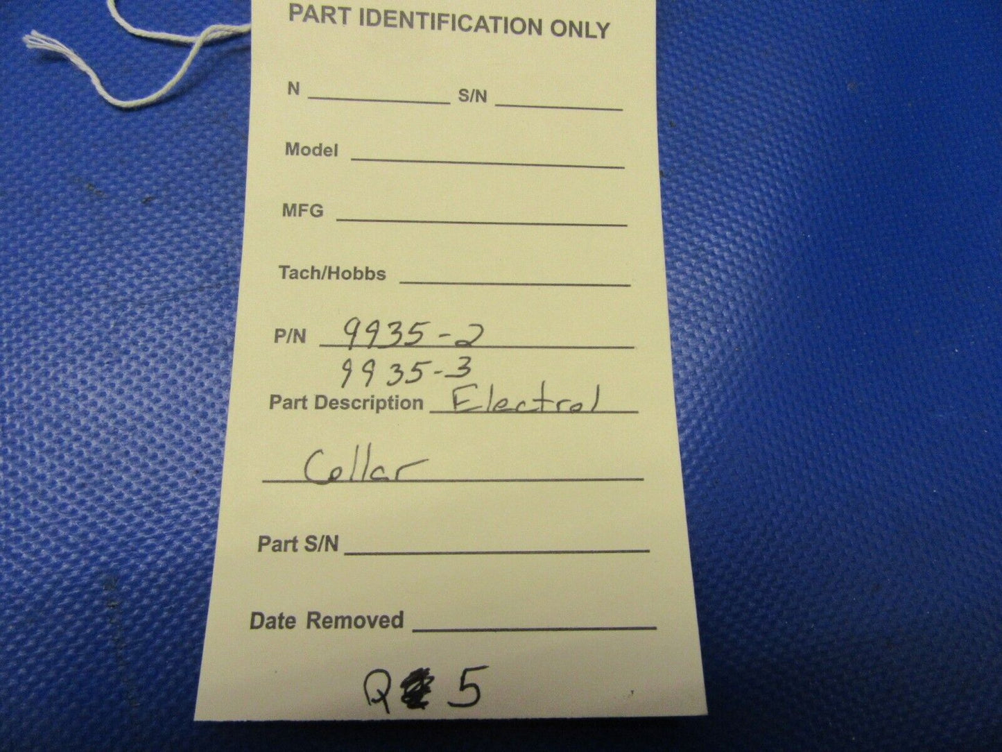 Electrol Collar P/N 9935-2, 9935-3 (1021-346)
