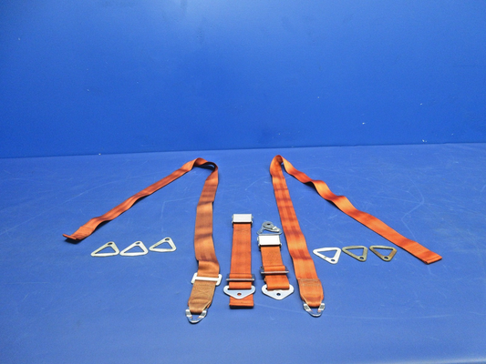 American Safety 9600-22 Seat Belt Buckle Half + Harness LOT 500574-1 (0626-873)0