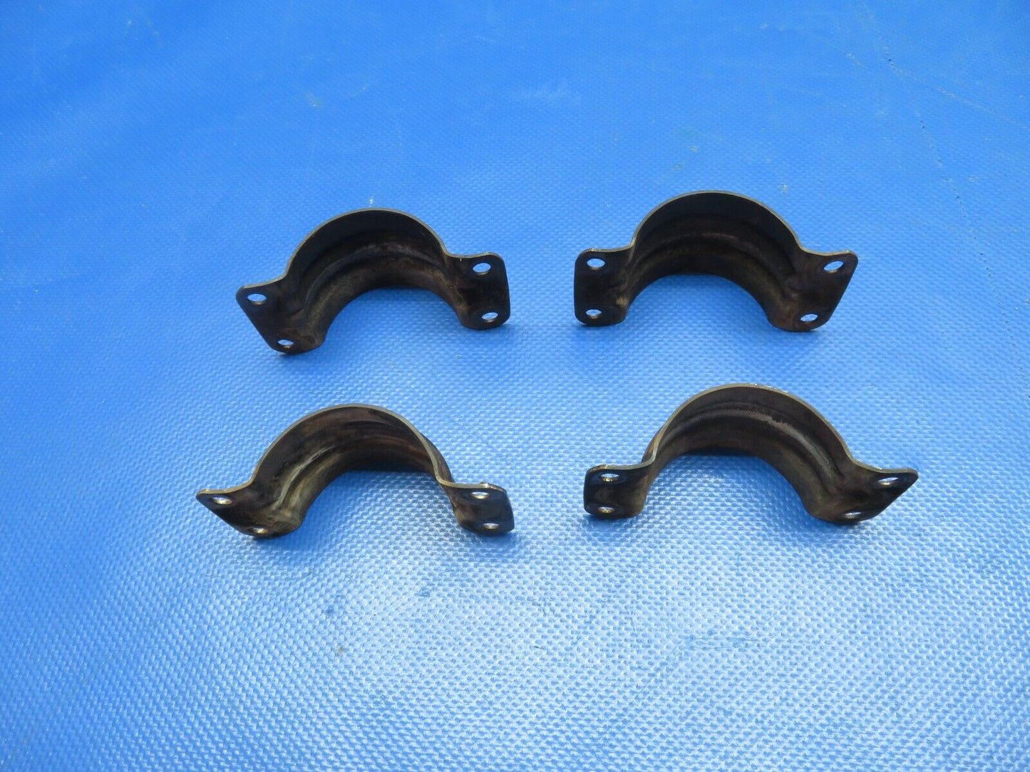 Grumman AA-1B Exhaust Bead Clamp Half P/N 099005-401 LOT OF 2 (0624-1784)