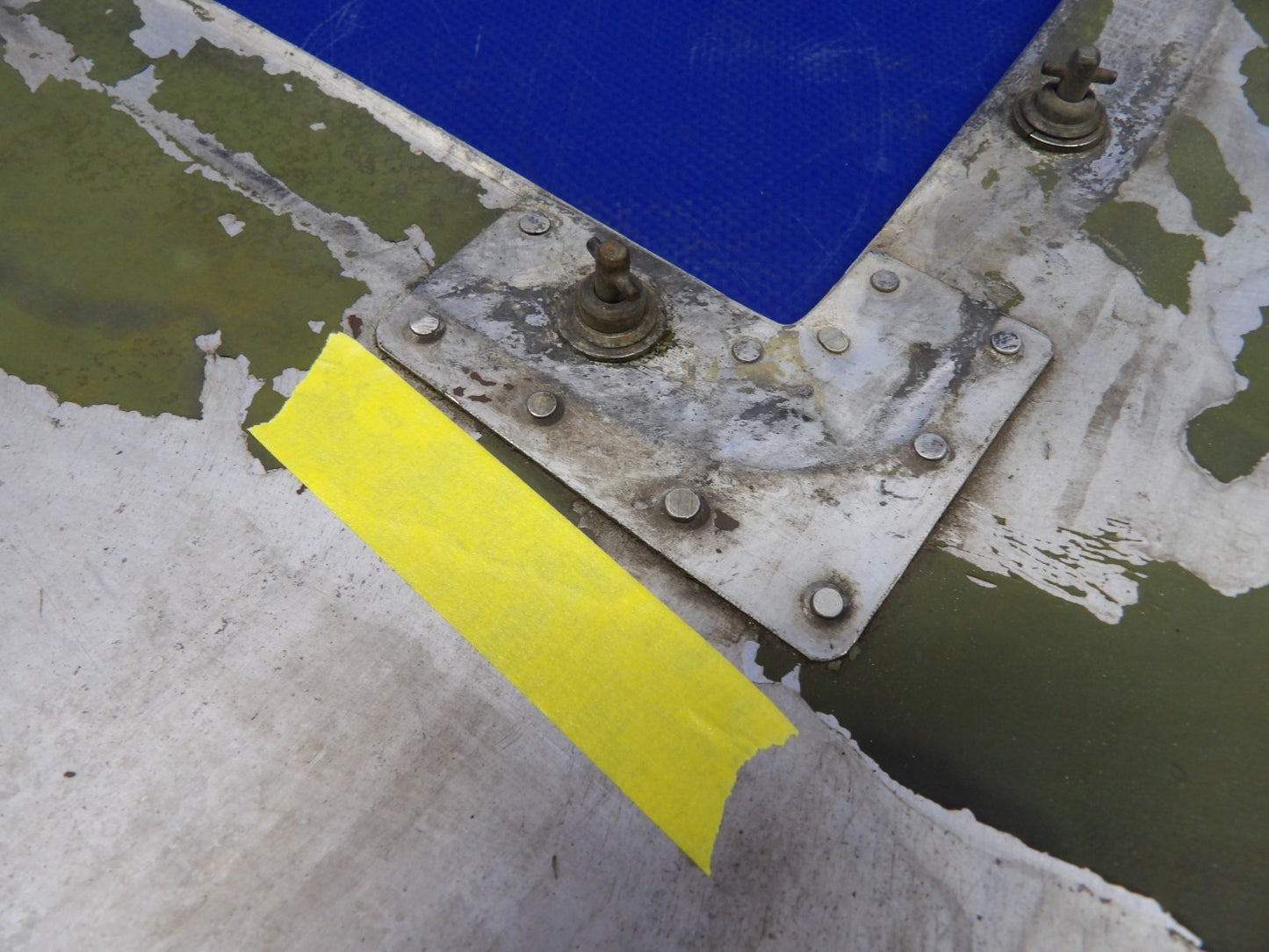 Cessna 421 Upper & LWR LH INBD Engine Cowl Door P/N 5052020-203 (0726-1245)7