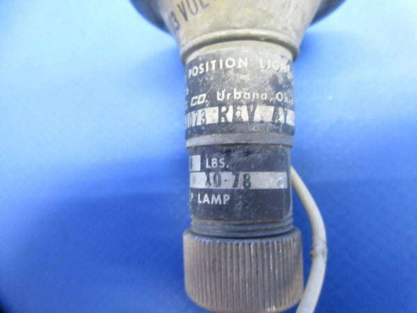 Piper PA-28-161 Warrior Grimes Rear Position Light 13V A-2064-1073 (0824-937)