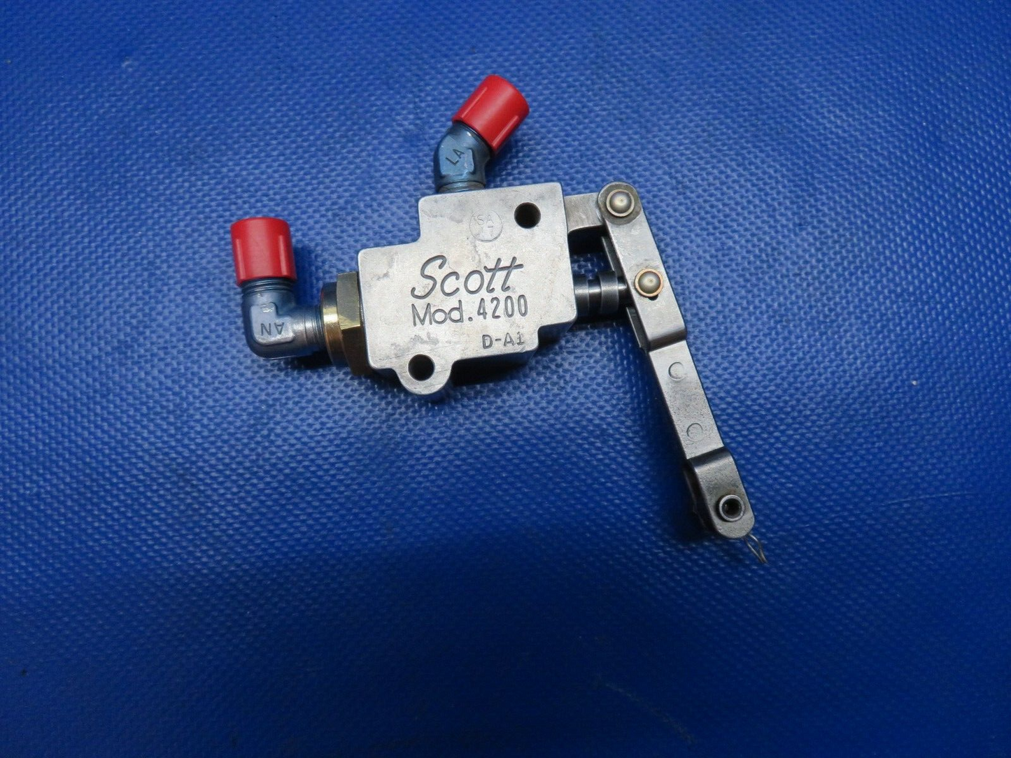 Piper Scott 4200 Parking Brake Valve P/N 4200-DA1 REBUILT (0624-1800)