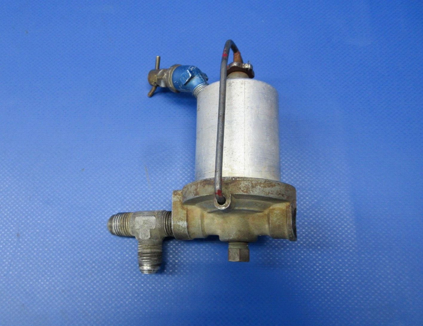 Piper PA-28-181 Archer Fuel Gascolator Assy P/N 62301-03 (0624-1377)