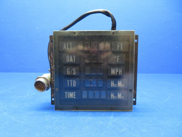 Intercontinental Dynamics Cabin Display P/N 41045-101 WARRANTY (0424-247)