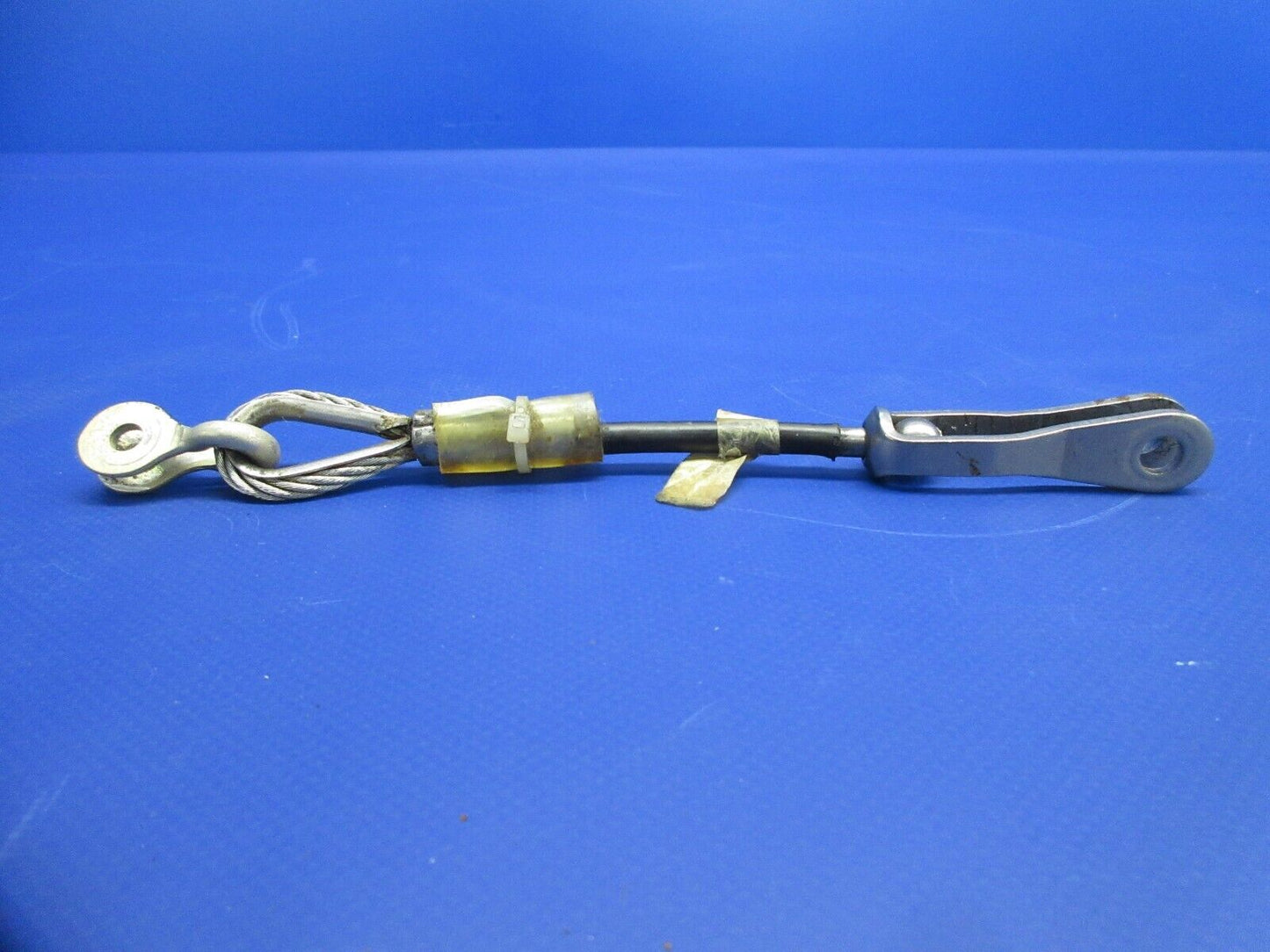 Piper PA-28-181 Rear Seat Belt Attach Cable & Cover 96908-05 (1224-711)