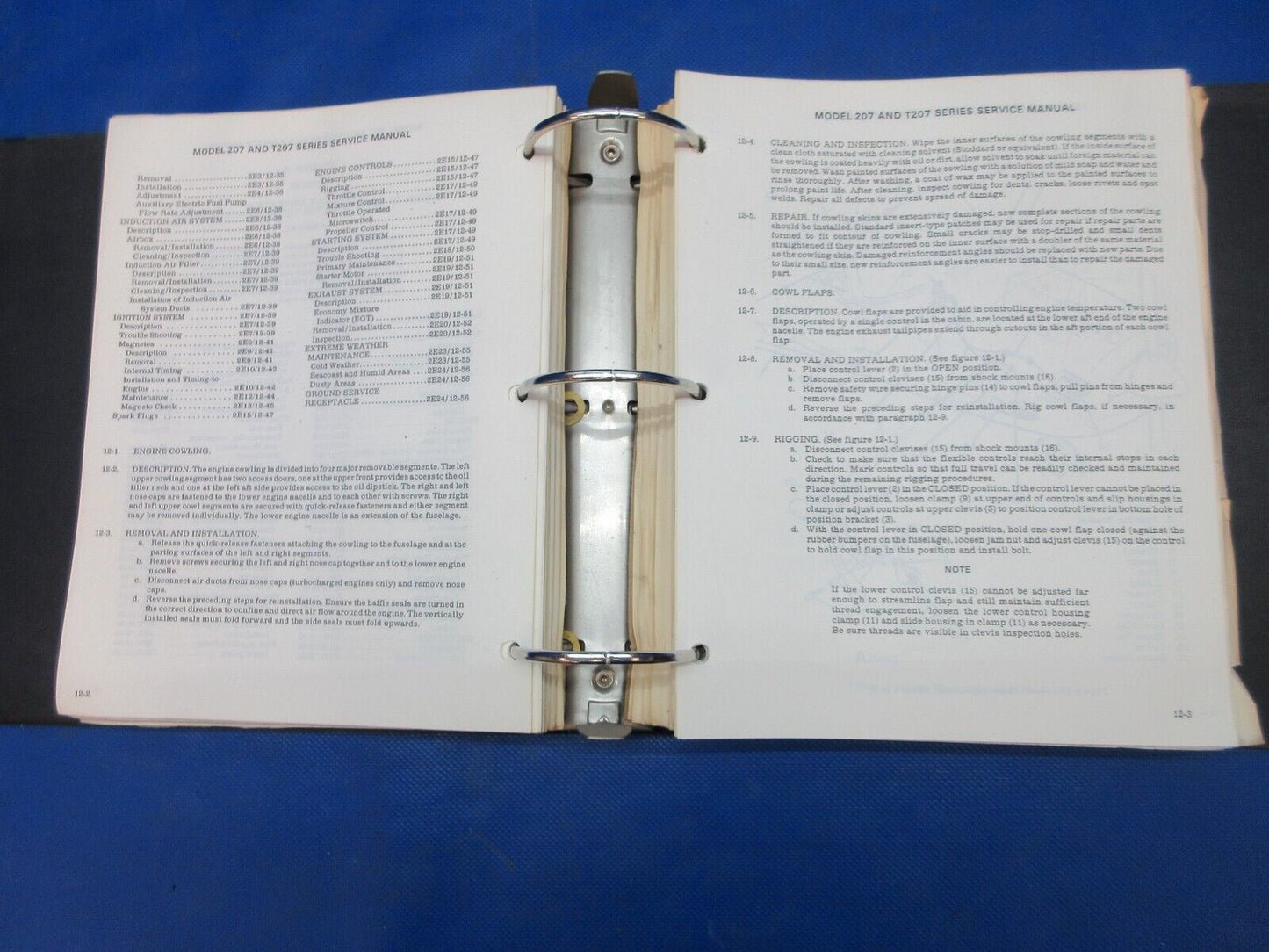 Cessna 207 & T207 1969 thru 1984 Service Manual P/N D2060-13 (1024-1235)