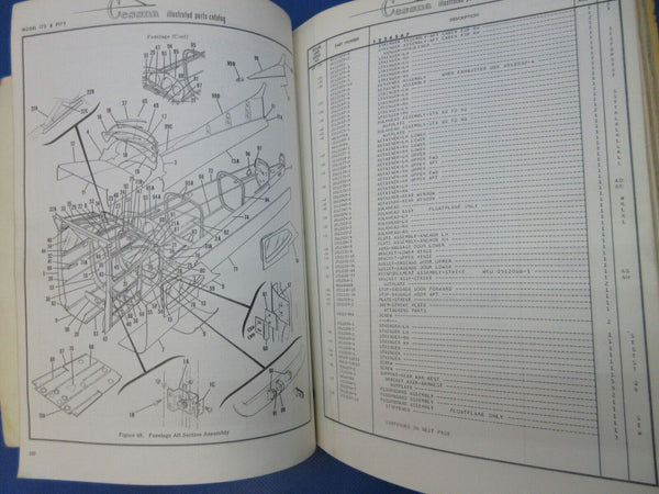 Cessna 1963-1974 172 & Skyhawk Parts Catalog P/N P529-12 (1024-1285)