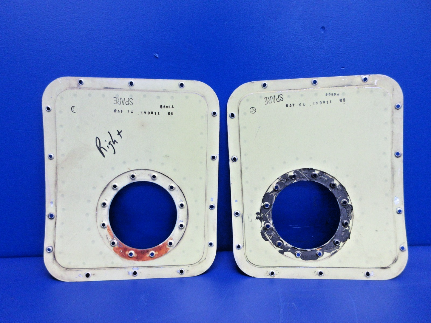 Beech Fuel Cell Access Door LH/RH P/N 95-110014-69 & -70 (0326-762)1