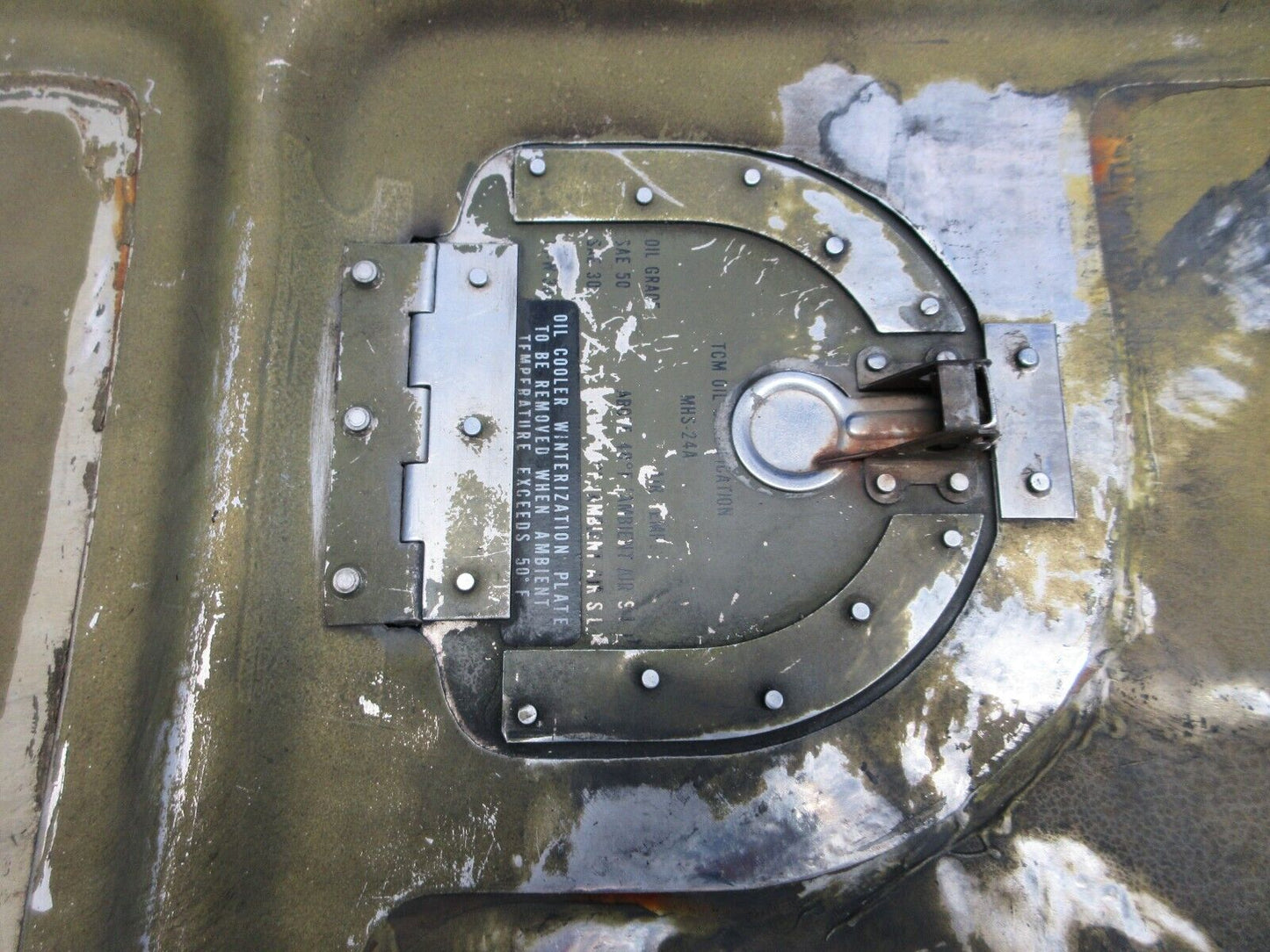 Piper PA-34-200T Seneca II Cowl Top Panel Assy P/N 67995-02 (0524-2082)