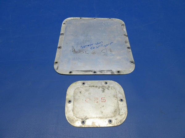 Beech 95 / D95A Travel Air Left Wing Assorted Inspection Panels LOT (0524-1128)