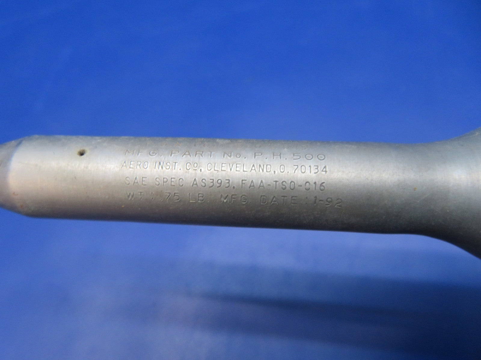 Cessna 421 Aero Instrument Heated Pitot Tube 24v P/N AN5813-1 TESTED (0326-127)3