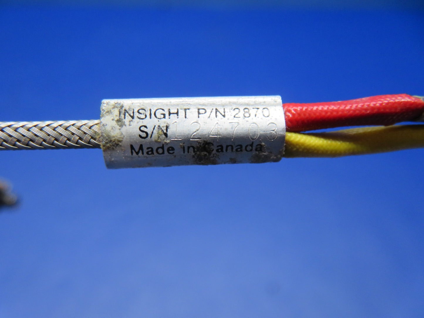Piper PA-28-140 Cherokee Insight EGT Probe P/N 2870 TESTED (0326-134)2