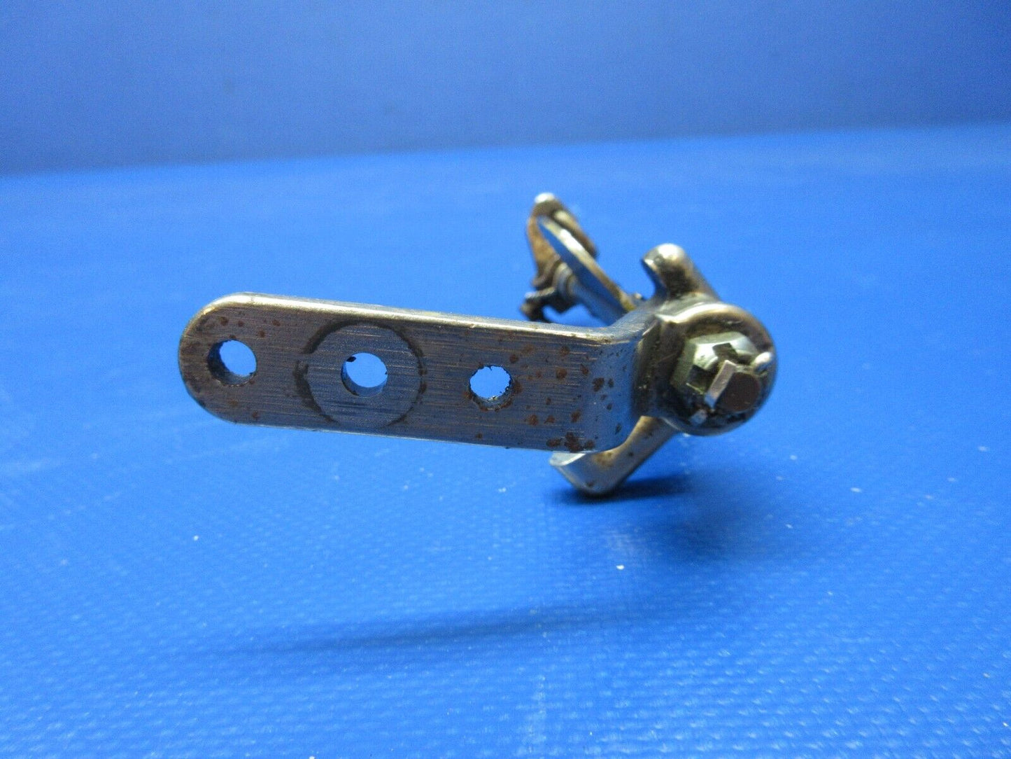 Cessna Marvel Schebler Throttle Valve, Shaft & Cover P/N 12-B72 (1124-1449)