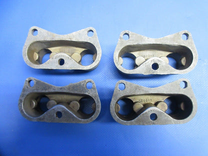 Continental O-200-A Push Rod Housing Flange P/N 530163 SET OF 4 (0824-884)