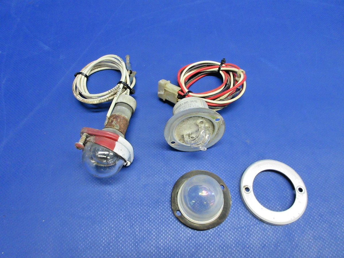 Rockwell Aero Flash Strobe & Tail Light P/N 073-0171 TESTED (0926-761)1