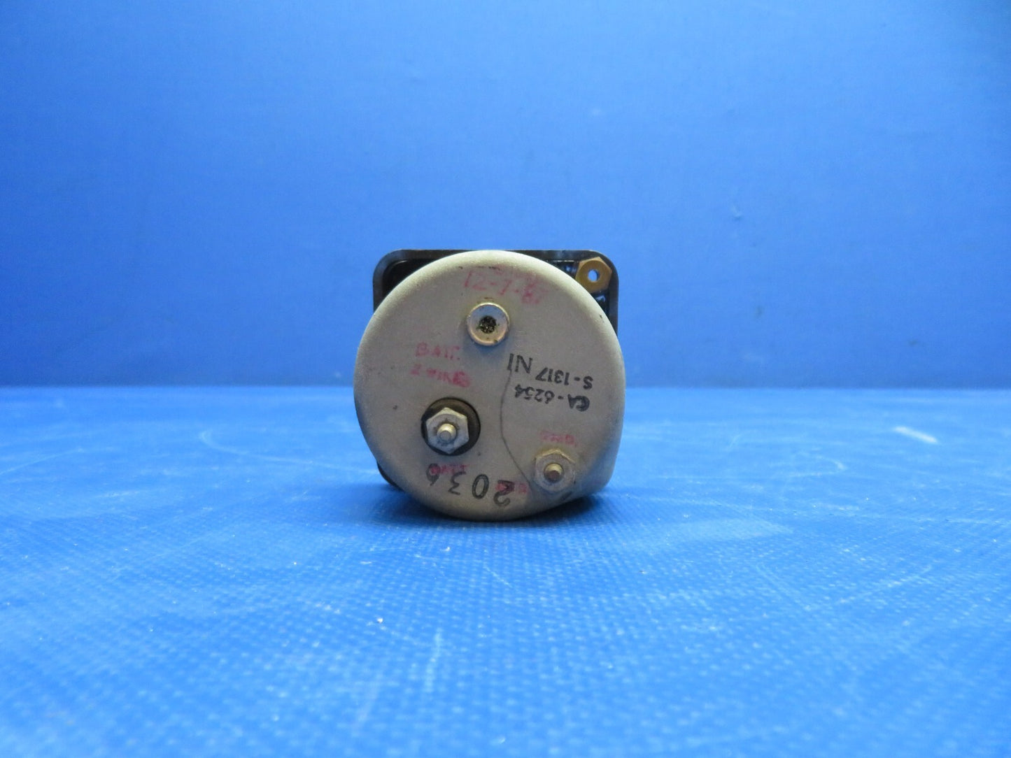 Cessna 172 / 172G Electric Clock P/N CA-6254 TESTED (1124-158)3