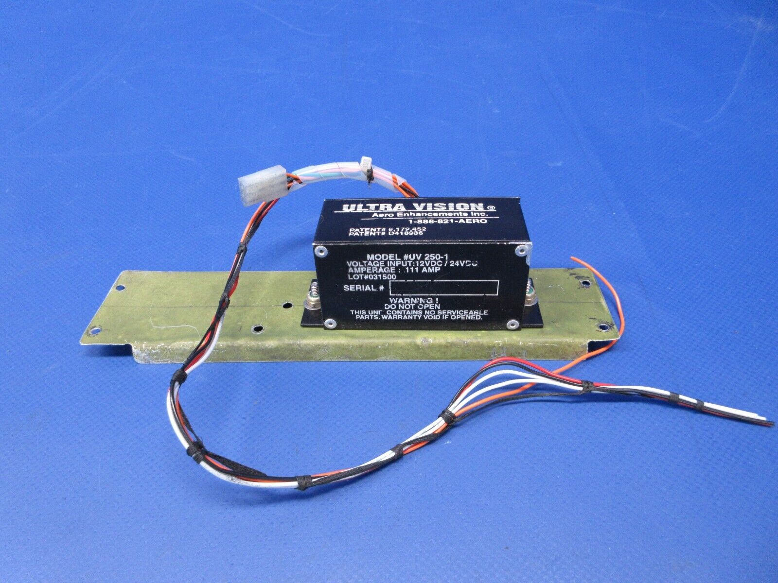 Cessna 180K Ultra Vision Aero Enhancement & Power Supply P/N UV250-1 (0624-1227)