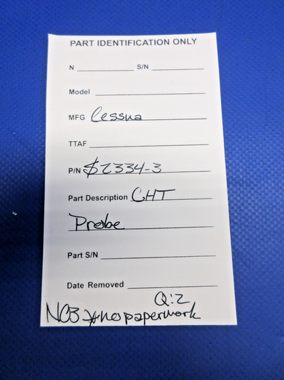 Cessna CHT Probe P/N S2334-3 NOS (0426-716)12