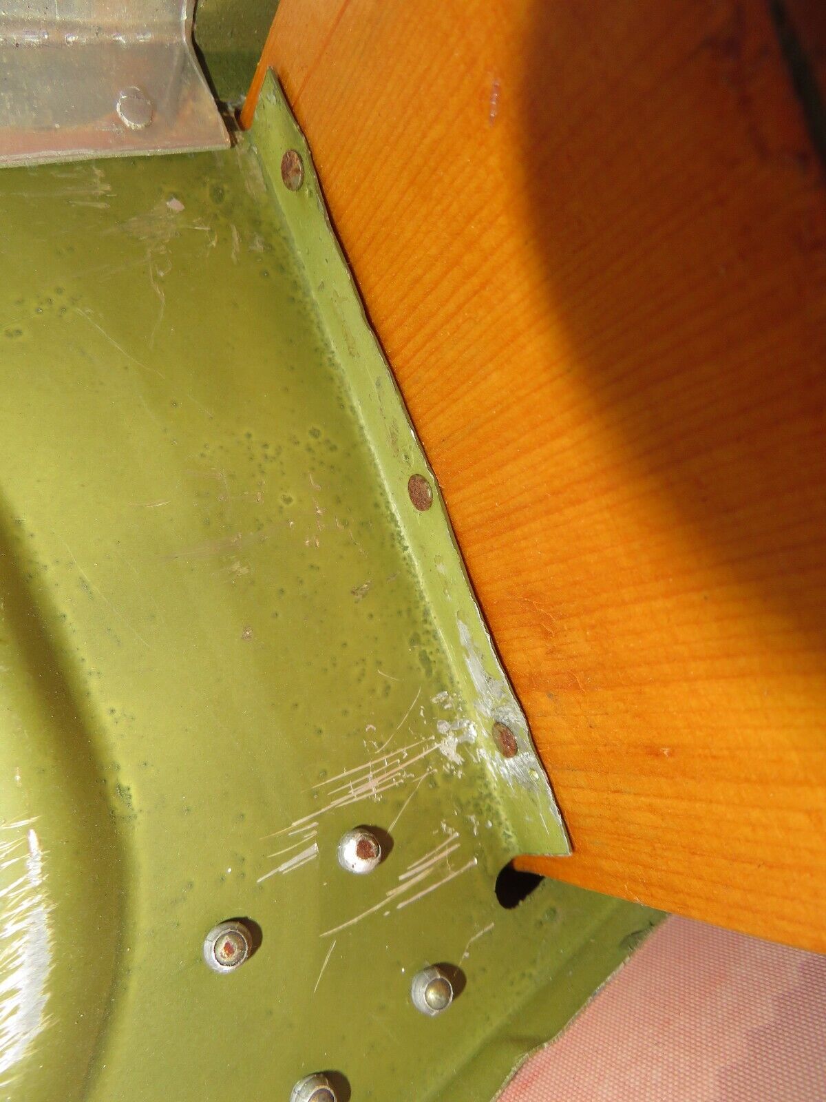 Champion 7ECA / 7GCAA / 7KCAB Citabria RH Wood Spar Wing DAMAGED (0524-94)