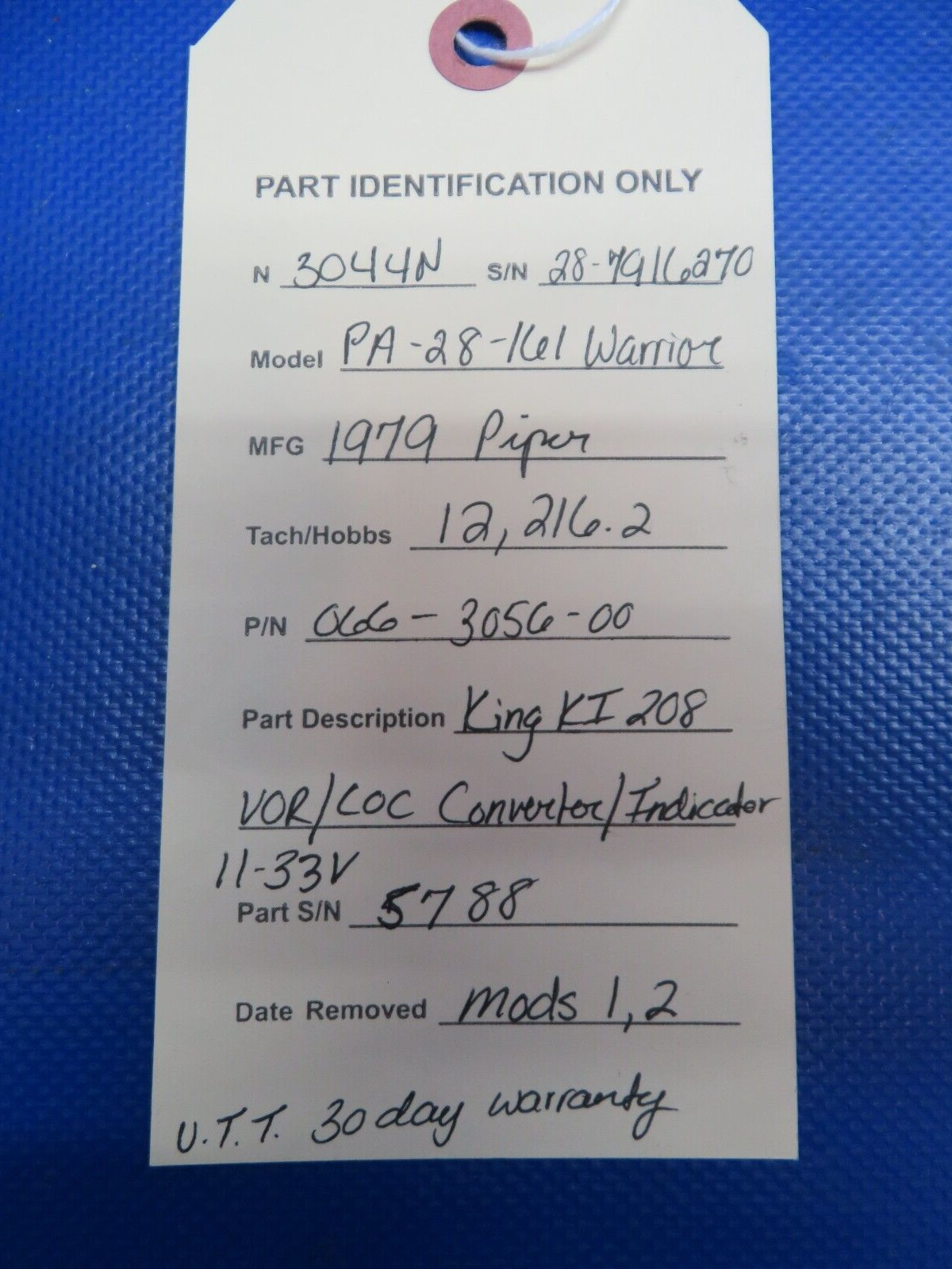 King KI 208 VOC/LOC Connector/Indicator 11-33v 066-3056-00 WARRANTY (1124-143)9