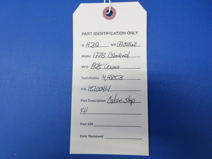 Cessna 177 / 177B Cardinal Cabin Step RH P/N 1510041-1 (0824-2150)