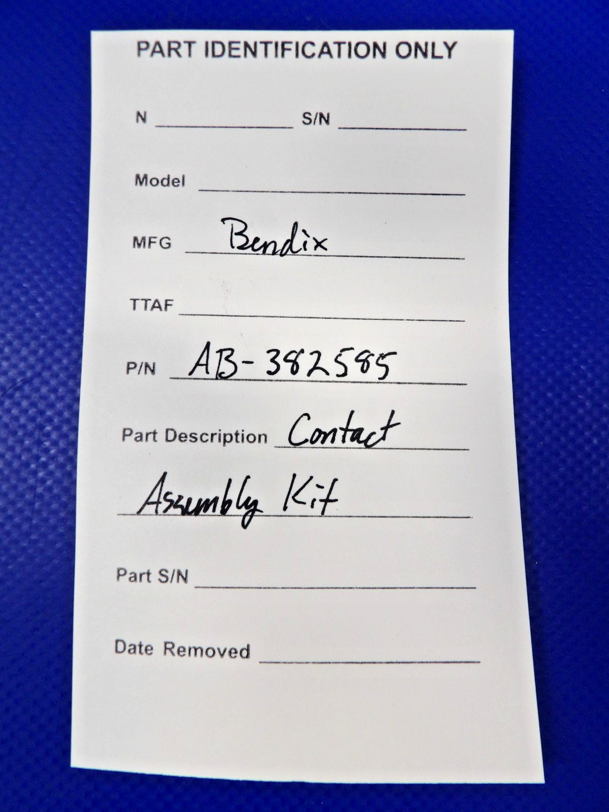 Bendix Contact Assembly Kit P/N AB-382585 (0526-1389)12