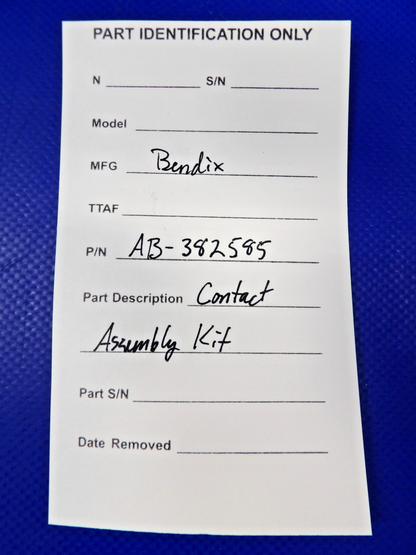 Bendix Contact Assembly Kit P/N AB-382585 (0526-1389)12