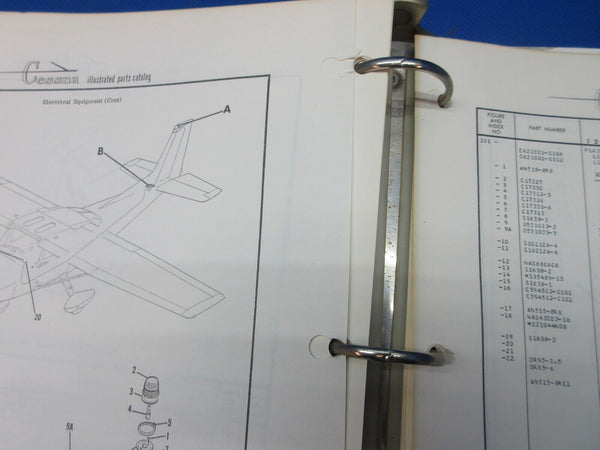 Cessna 172 & 172F 1975 thru 1978 Parts Catalog (1024-1282)