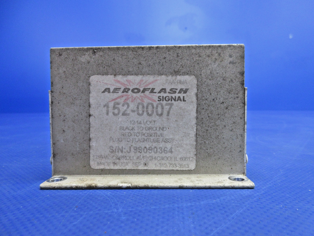 Rockwell Aeroflash Signal Power Supply 12-14V P/N 152-0007 TESTED (0926-791)1