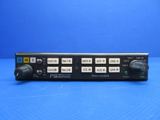 PS Engineering PMA7000M-S Audio Selector Panel 11-33v WARRANTY (0125-142)0