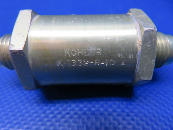 Mooney M20E Kohler Fuel Check Valve P/N K-1332-6-10 (0424-185)