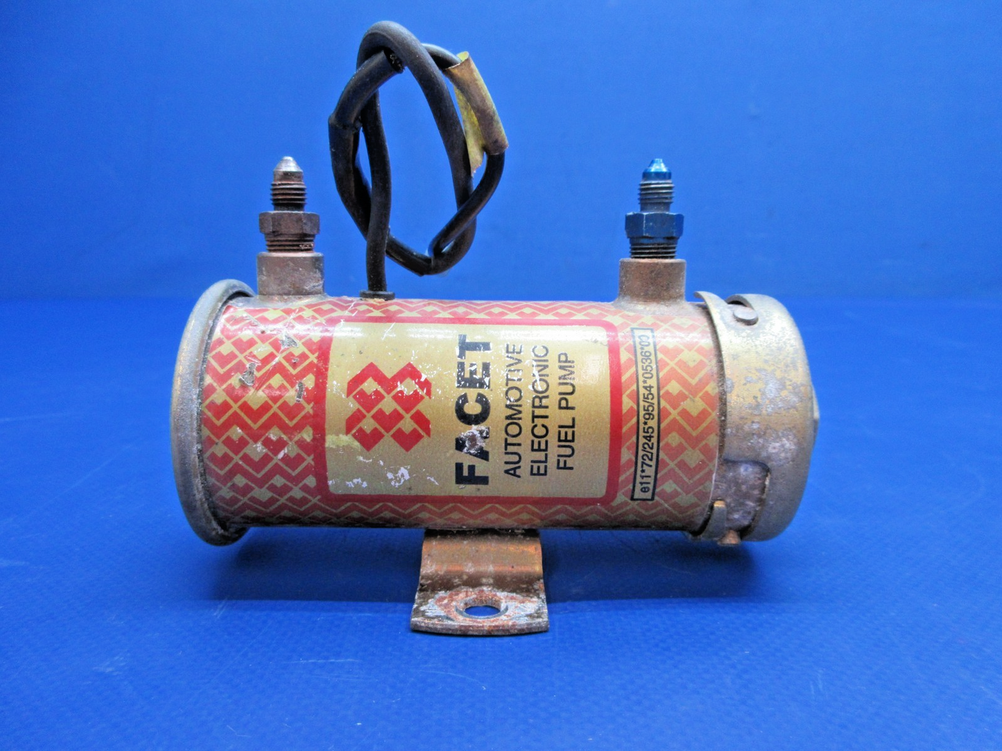=Beech 76 Duchess Facet Fuel Pump 12V P/N 480-591E TESTED (0426-823)3