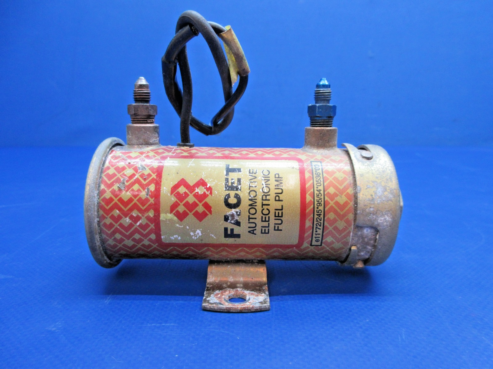 =Beech 76 Duchess Facet Fuel Pump 12V P/N 480-591E TESTED (0426-823)3