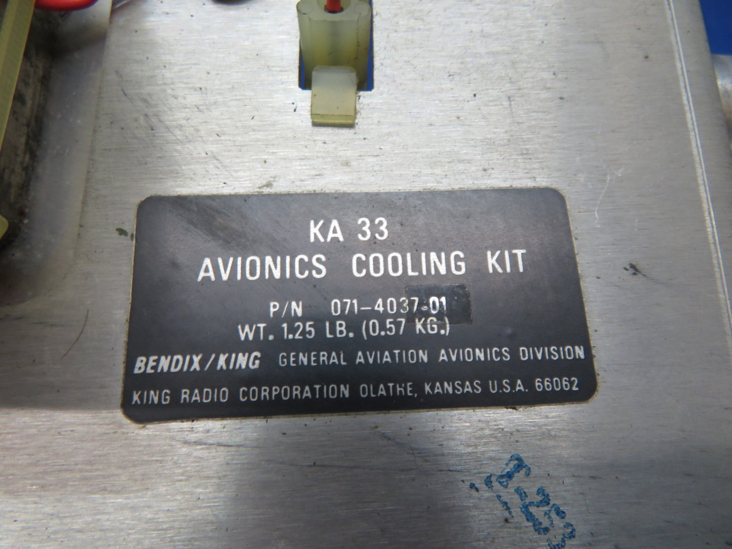 Bendix/King KA33 Avionic Cooling Kit Blower 20-30v 071-4037-01 TESTED (0326-182)1