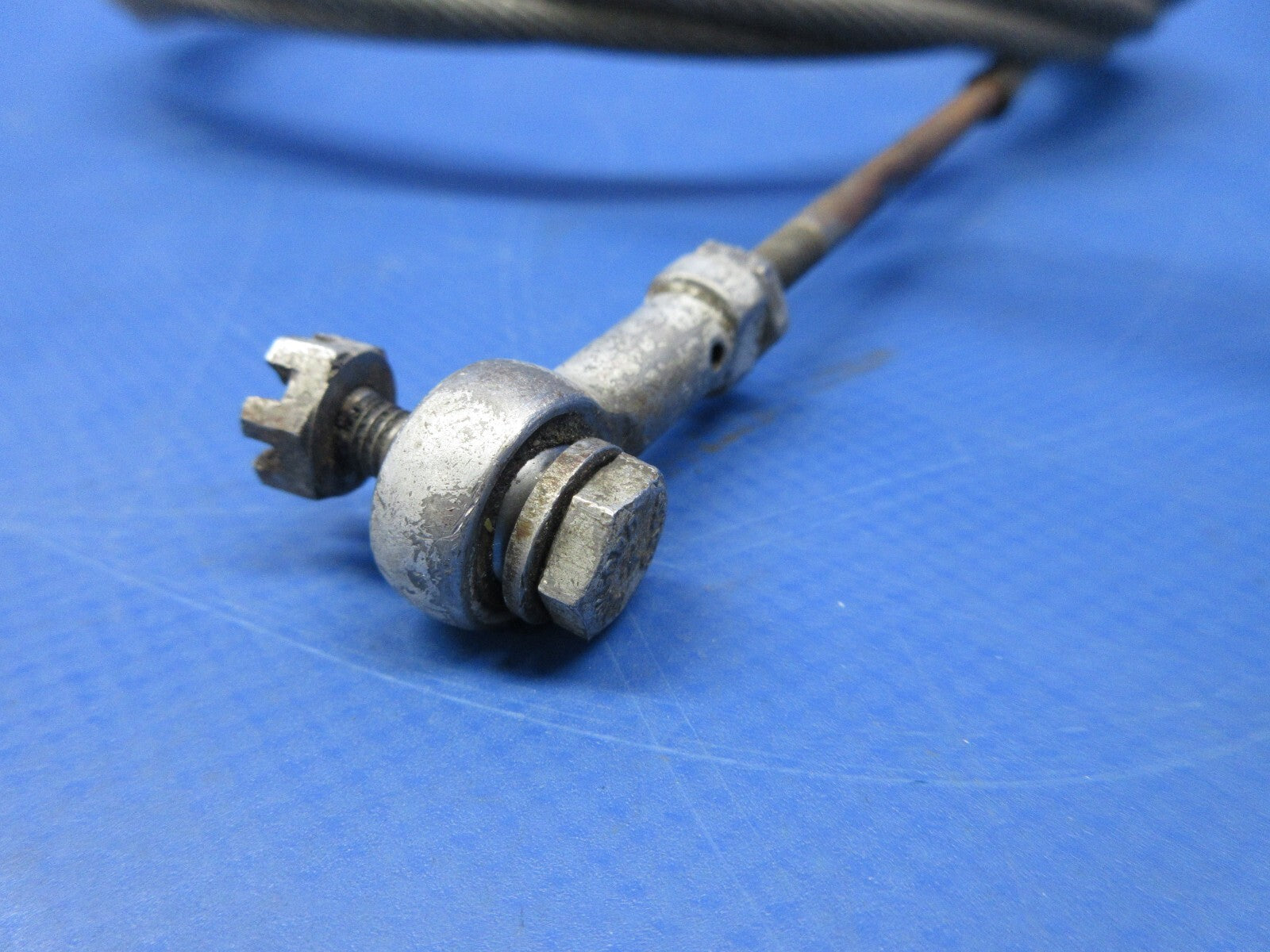Bell 47J-2 Helicopter Carburetor Heat Control Cable P/N 47-630-022-4 (1124-1360)4