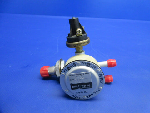 Piper PA-28-181 Archer III  Airborne 2H3-19 Vacuum Regulating Valve (1224-764)