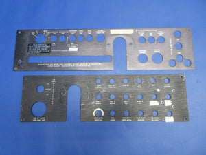 Beech C24R Sierra Instrument ID Panel Assy LH & RH P/N 169-324081-1 (0524-1873)